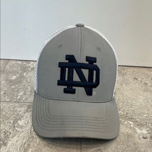 Notre Dame fitted cap